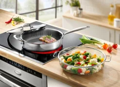 Best BADER Livington Titan Pan Pfannen und Kochtöpfe EDELSTAHL