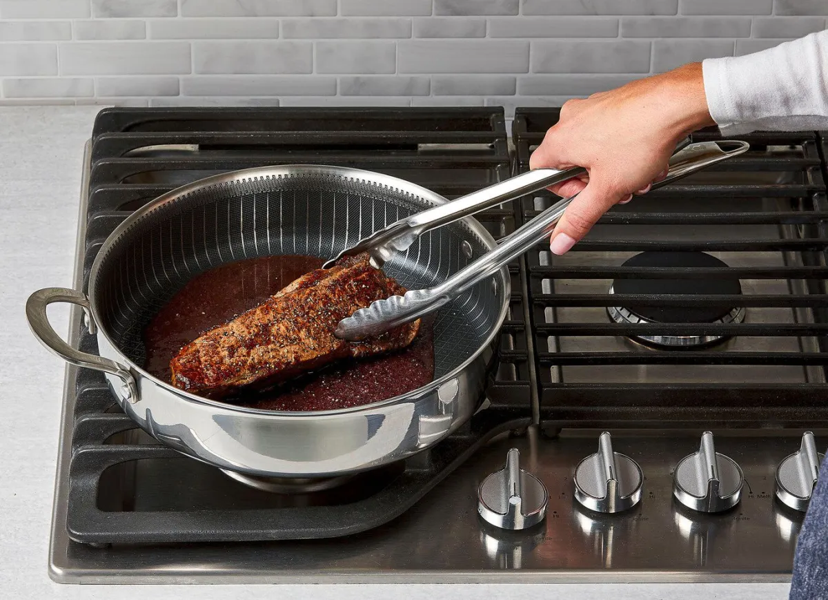 Best BADER Livington Titan Pan Pfannen und Kochtöpfe EDELSTAHL