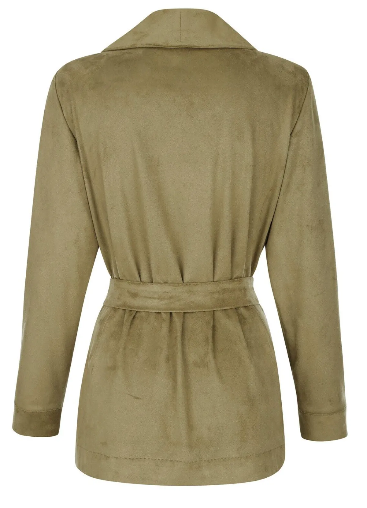Outlet BADER Longblazer mit Schalkragen OLIV