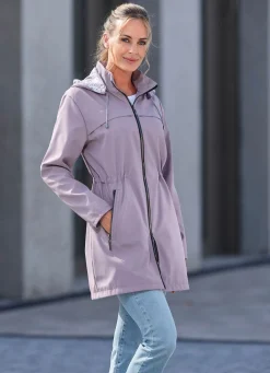 Discount BADER Longjacke mit abnehmbarer Kapuze ROSENHOLZ