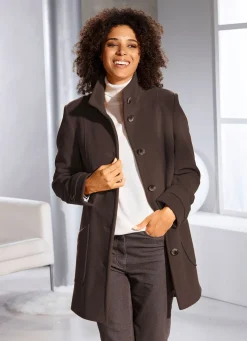 Sale BADER Longjacke mit hohem Tragekomfort SCHOKOBRAUN