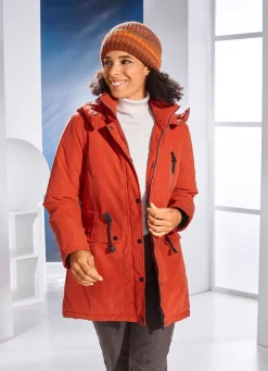 BADER Longjacke mit 2-Wege-Reißverschluss KÜRBIS
