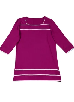 BADER Longshirt mit Karree-Ausschnitt in 3 Farben FUCHSIA