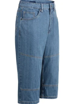 BADER Luftige Long-Bermudas in 2 Farben JEANSBLAU