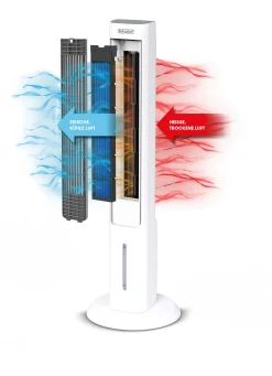 Outlet LIVINGTON Luftkühler ChillTower WEISS