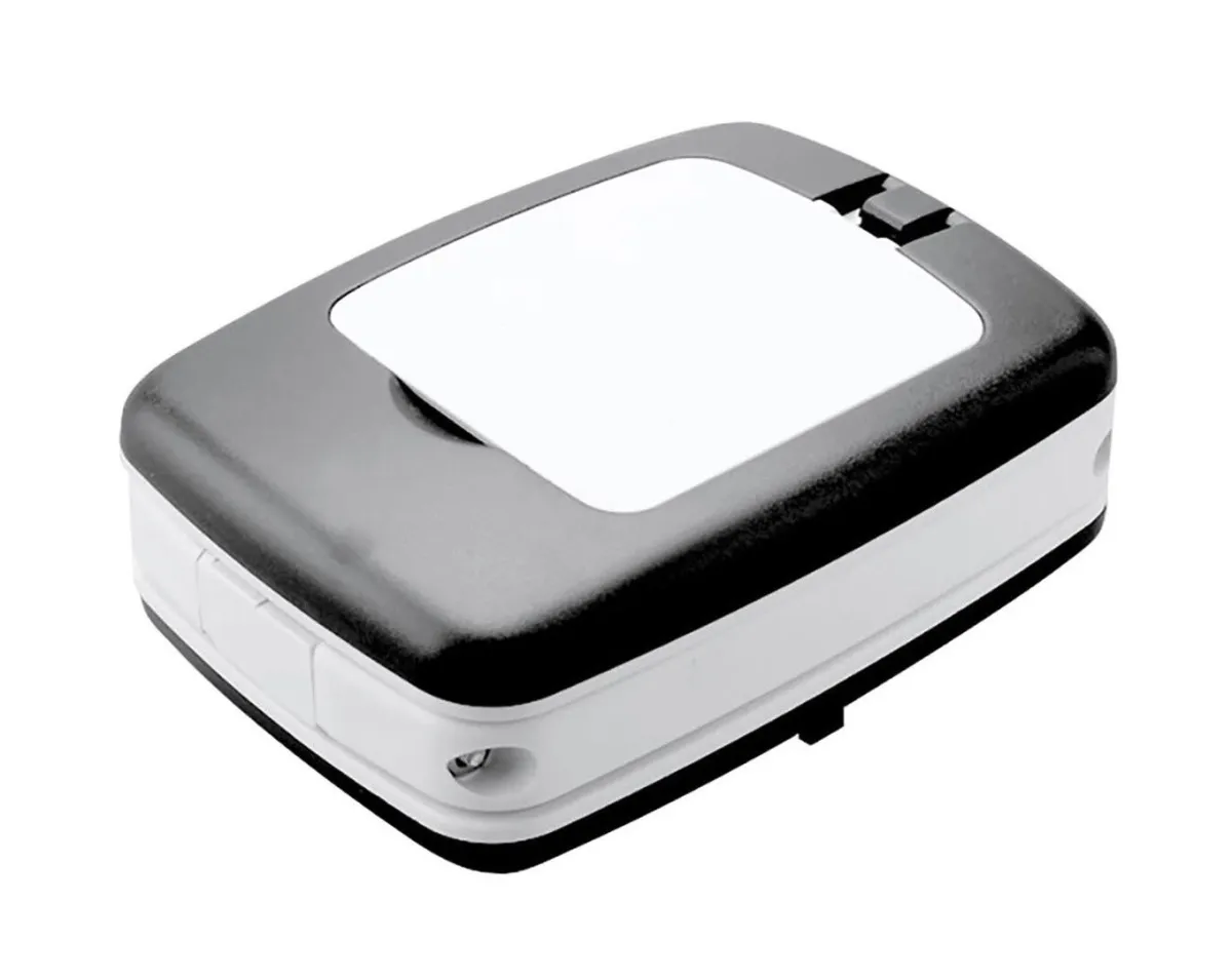 Sale BADER Lupe mit LED-Licht WEISS-SCHWARZ