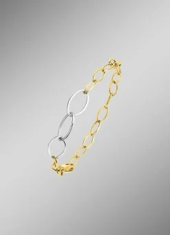 BADER Luxuriöse Eleganz am Handgelenk: Armband in Bicolor