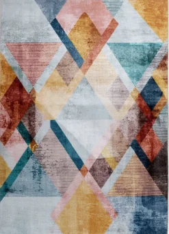 Online BADER Luxuriöser Teppich aus der Gino Falcone Kollektion MULTICOLOR