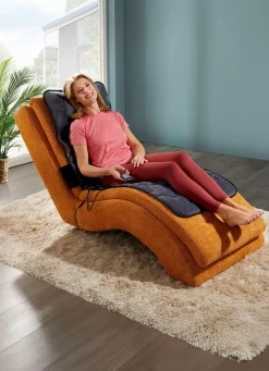 Online BADER Luxus-Shiatsu Massagematte SCHWARZ-GRAU
