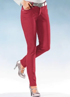 Clearance ASCARI Magic-Jeans in 11 Farben ROT