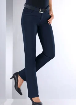 Clearance ASCARI Magic-Jeans in 5-Pocket-Form DUNKELBLAU