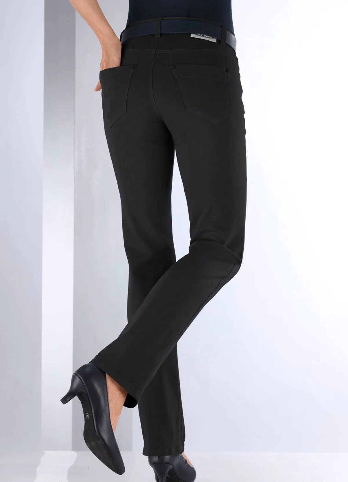 Sale ASCARI Magic-Jeans in 5-Pocket-Form SCHWARZ