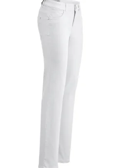 Clearance ASCARI Magic-Jeans in 5-Pocket-Form WEISS