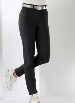 Outlet ASCARI Magic-Jeans mit hohem Stretchanteil SCHWARZ
