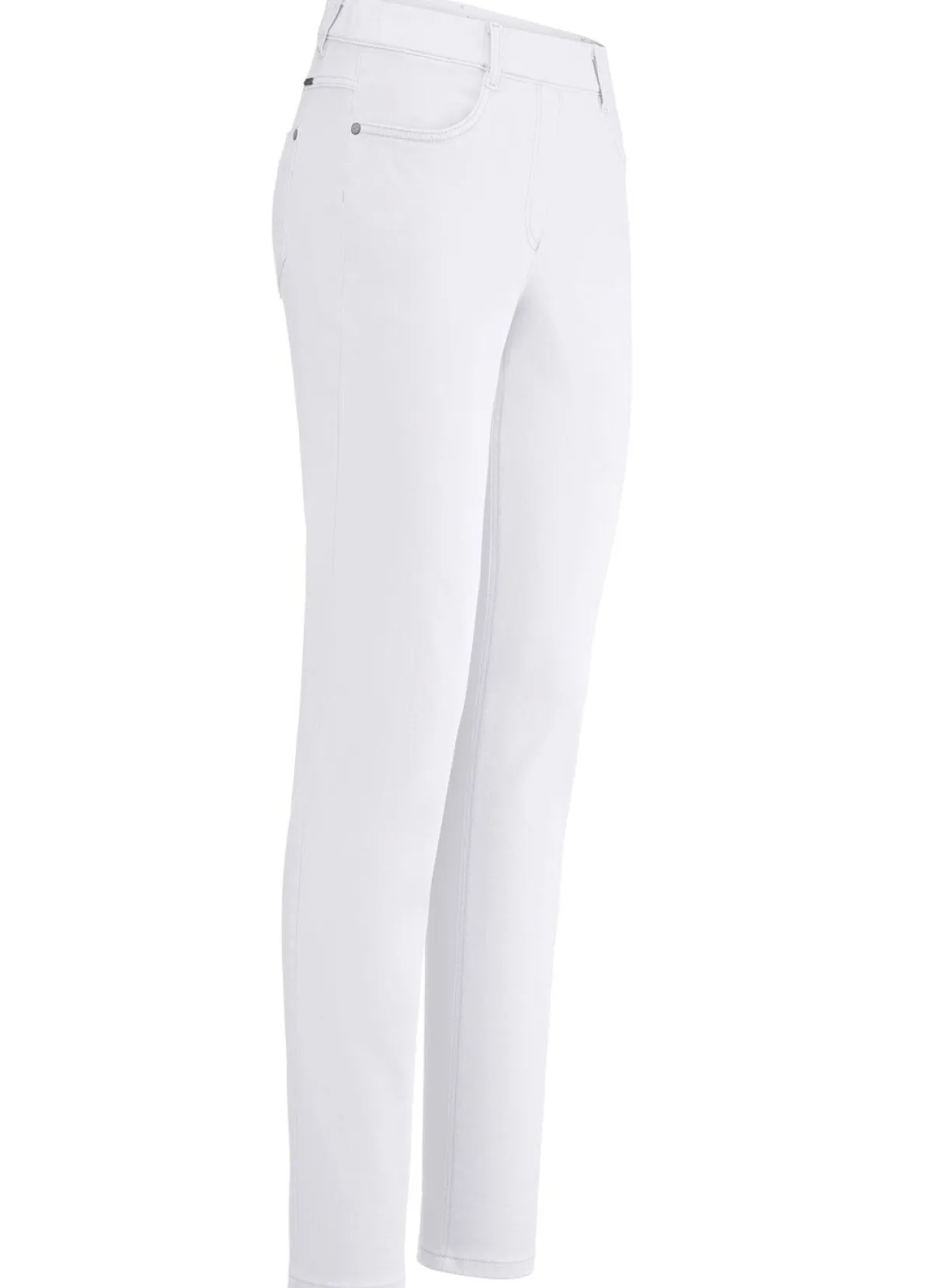 Clearance ASCARI Magic-Jeans mit hohem Stretchanteil WEISS