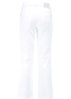 Clearance ASCARI Magic-Jeans mit leicht ausgestelltem Bein WEISS