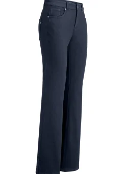 Hot ASCARI Magic-Jeans mit modisch weiterem Beinverlauf DUNKELBLAU