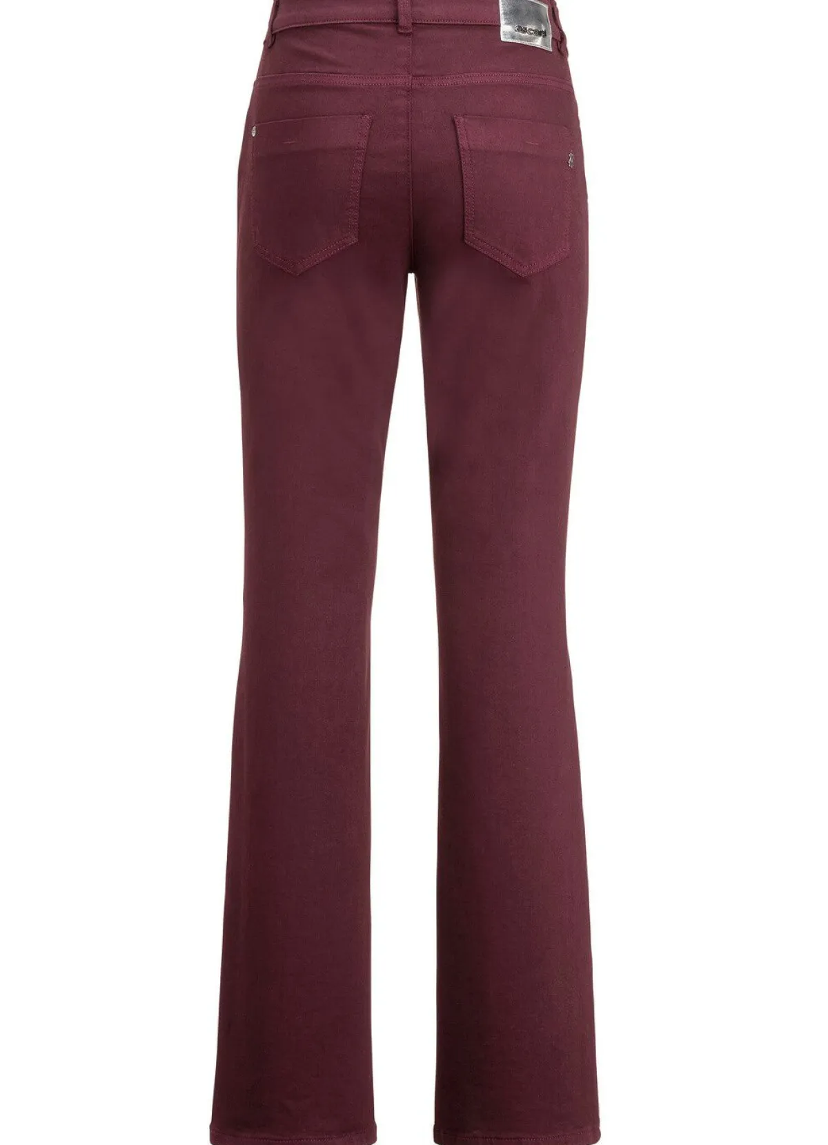 Best ASCARI Magic-Jeans mit modisch weiterem Beinverlauf BORDEAUX