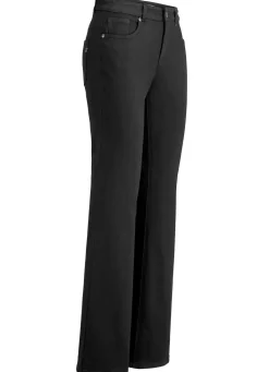 New ASCARI Magic-Jeans mit modisch weiterem Beinverlauf SCHWARZ