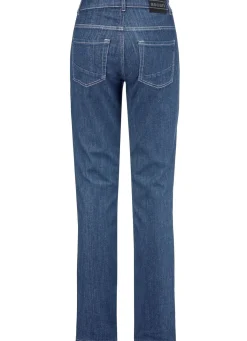 Hot BADER Magic-Jeans mit figurformendem Jeanssattel JEANSBLAU