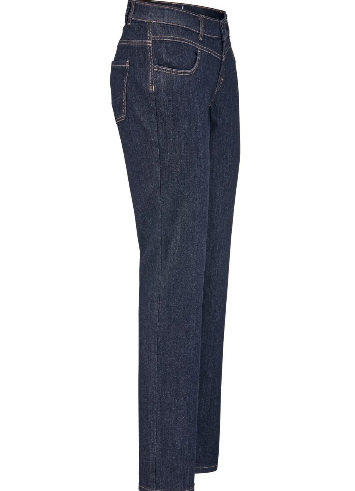 Online BADER Magic-Jeans mit figurformendem Jeanssattel DUNKELBLAU