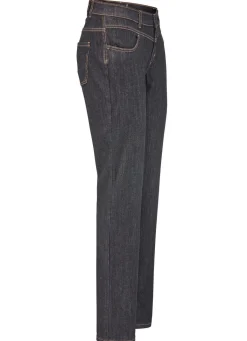 Hot BADER Magic-Jeans mit figurformendem Jeanssattel SCHWARZ