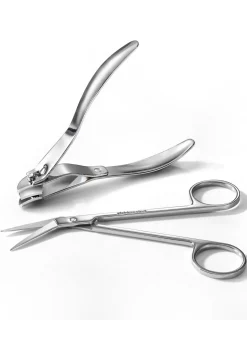 Outlet BADER Mani-/Pediküre-Set,rostfrei, 2 teilig CHROM