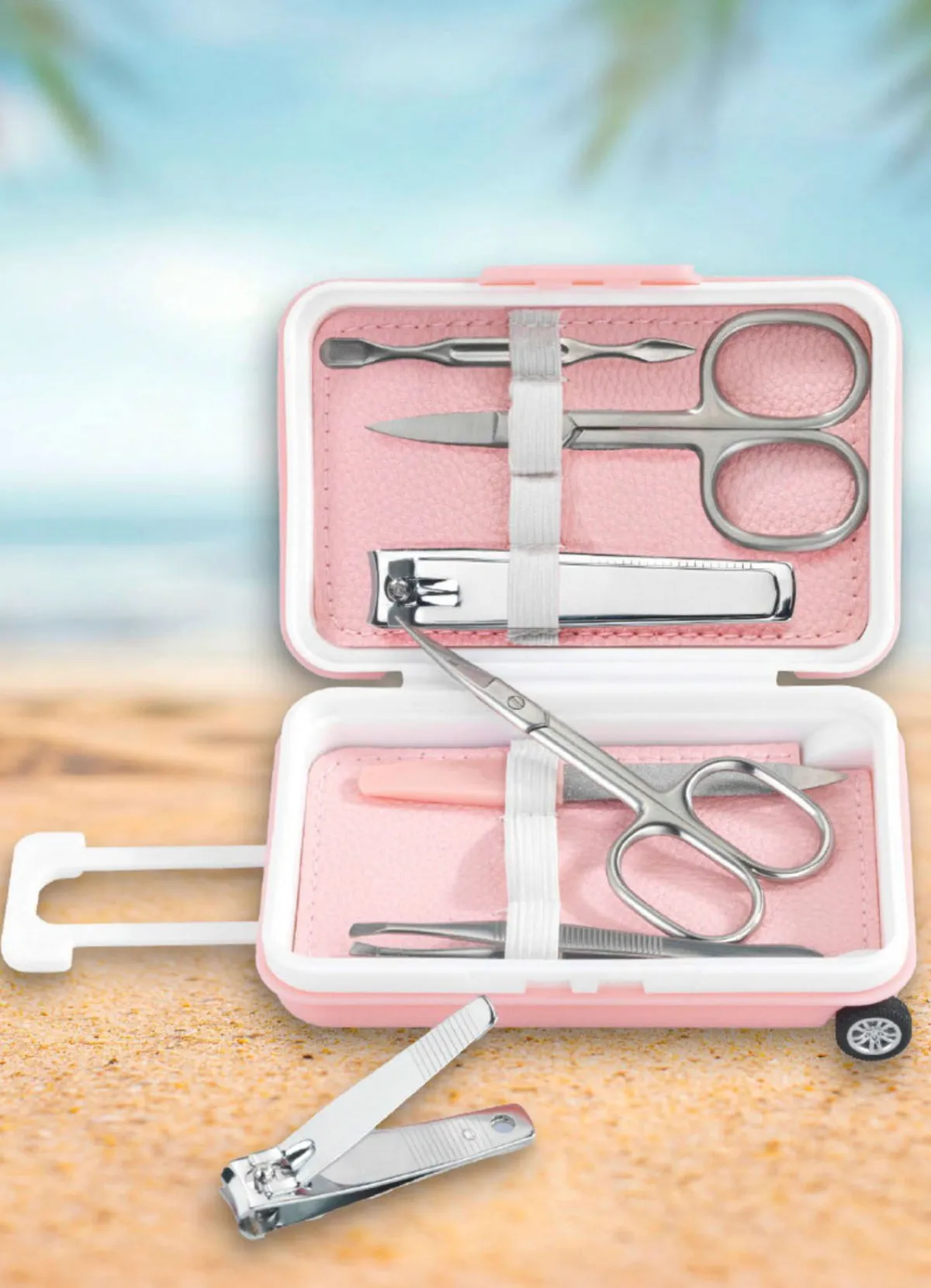 Best KILLTEC Mani- und Pediküre-Set, 7-teilig rosé