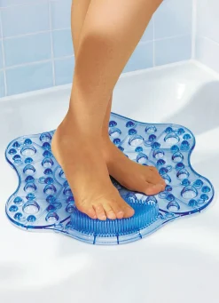 Best BADER Massage-Duschmatte mit Saugnäpfen BLAU