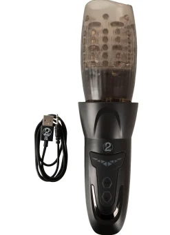 Hot BADER Massagegerät mit 10 Vibrationsmodi schwarz