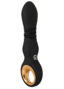 Sale BADER Massagegerät n edler Optik mit Soft Touch Textur SCHWARZ-GOLDMETALLIC