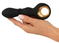 Sale BADER Massagegerät n edler Optik mit Soft Touch Textur SCHWARZ-GOLDMETALLIC