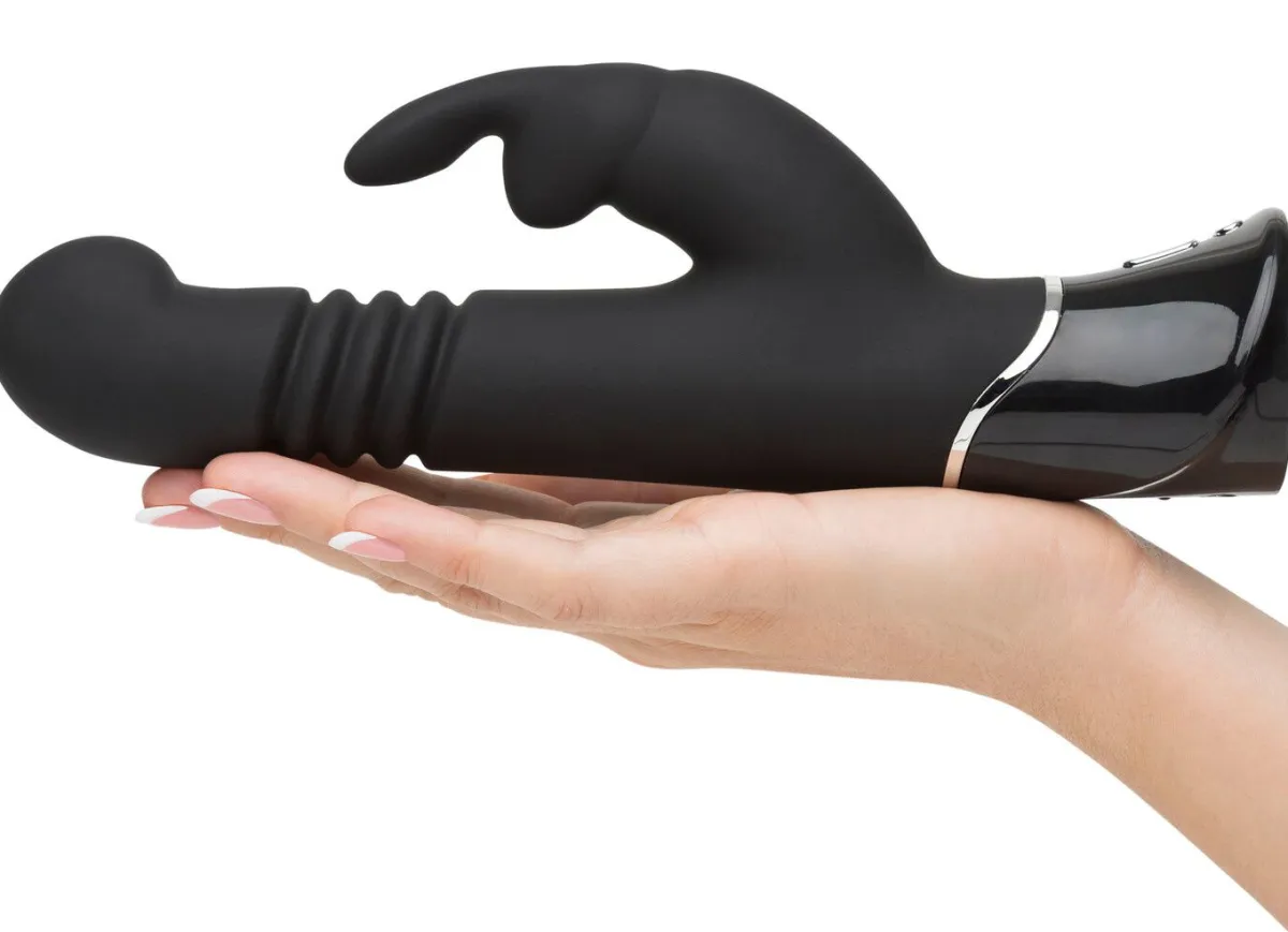 Outlet BADER Massagegerät Push Rabbitvibrator SCHWARZ