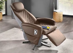Clearance BADER Massagesessel mit Wärmefunktion BRAUN-GRAU