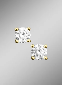 New BADER Massive Ohrstecker mit Brillant