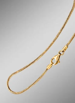 Clearance BADER Massive Schlangenkette mit Karabiner Verschluss