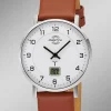 New MASTER TIME Damen-Lederarmbanduhr