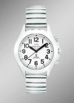 Outlet MASTER TIME Funk-Damenuhr mit sprechender Zeitansage