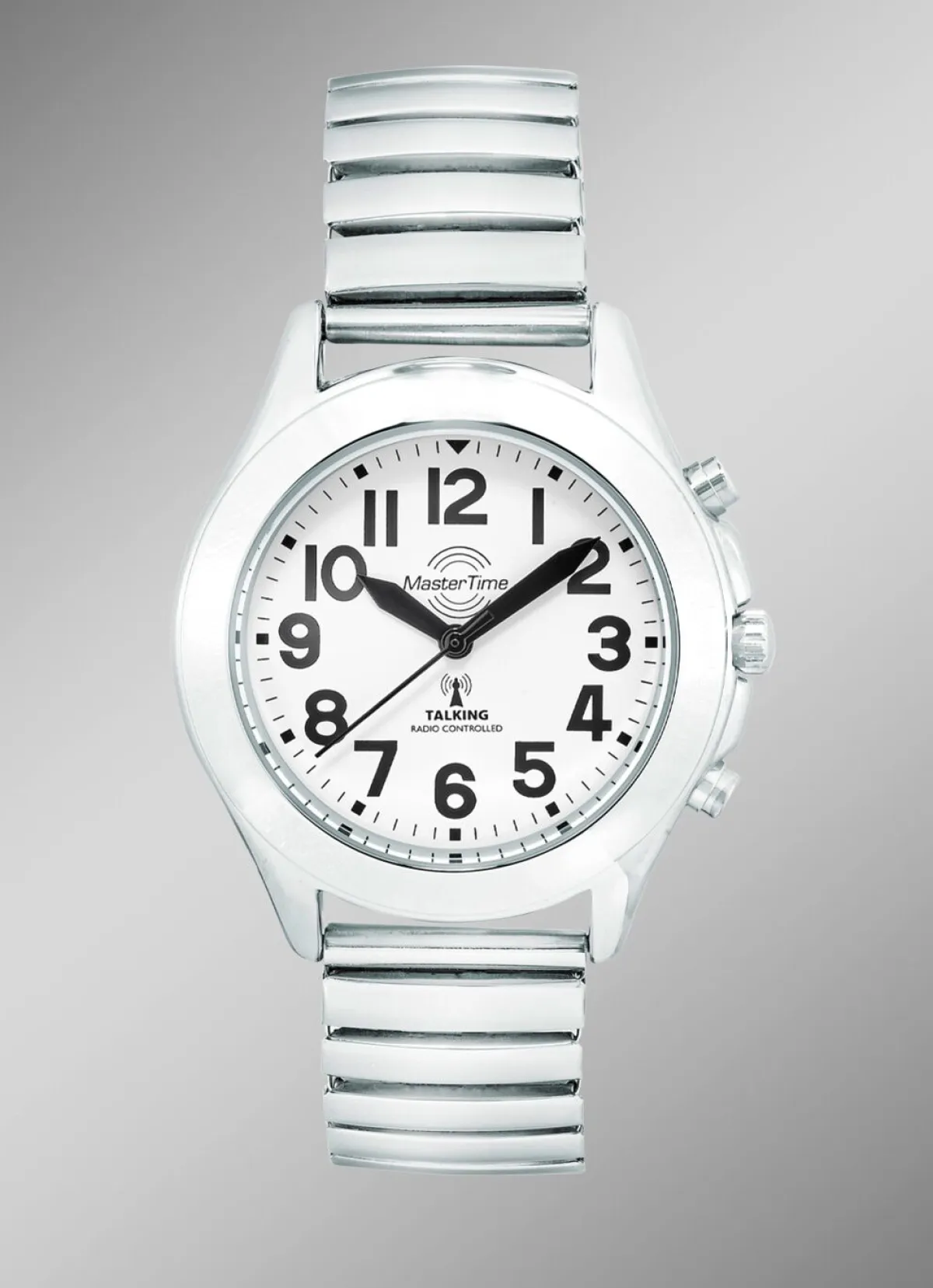 Outlet MASTER TIME Funk-Damenuhr mit sprechender Zeitansage