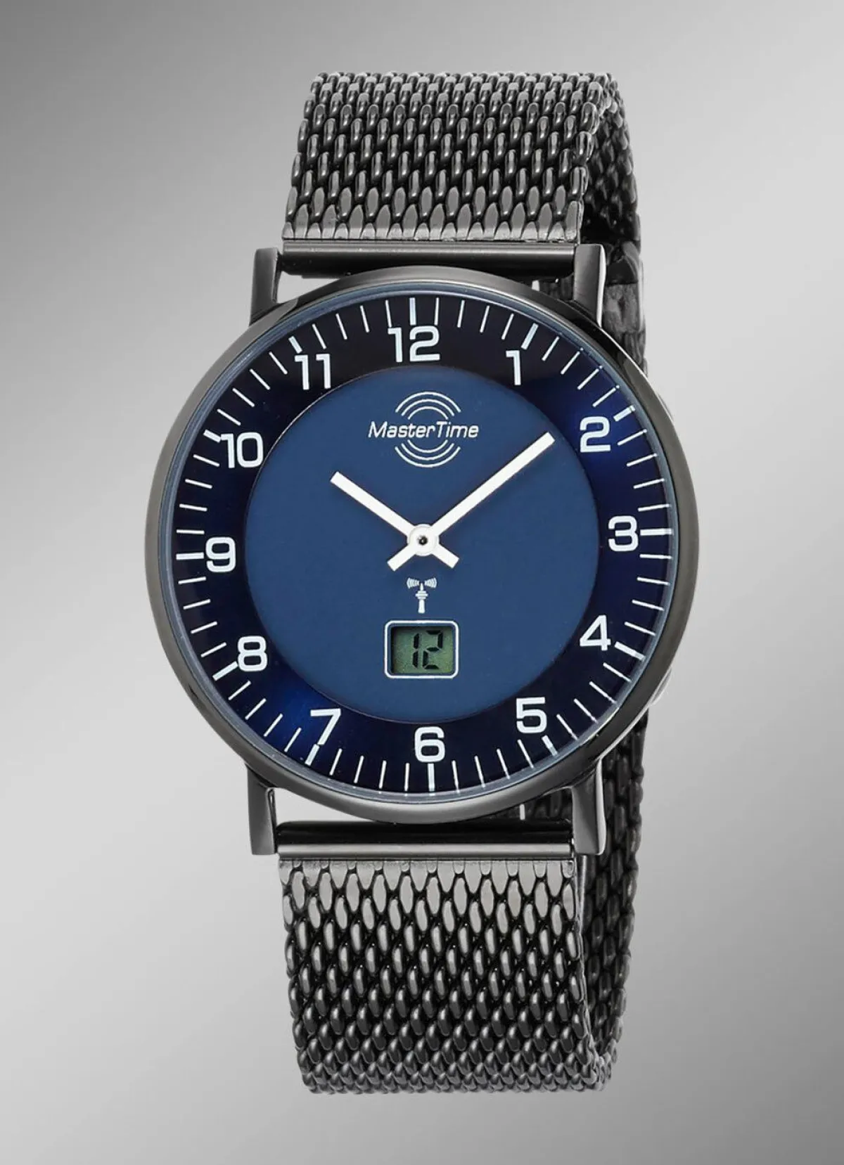 Clearance MASTER TIME Funk-Herrenuhr mit Edelstahlband