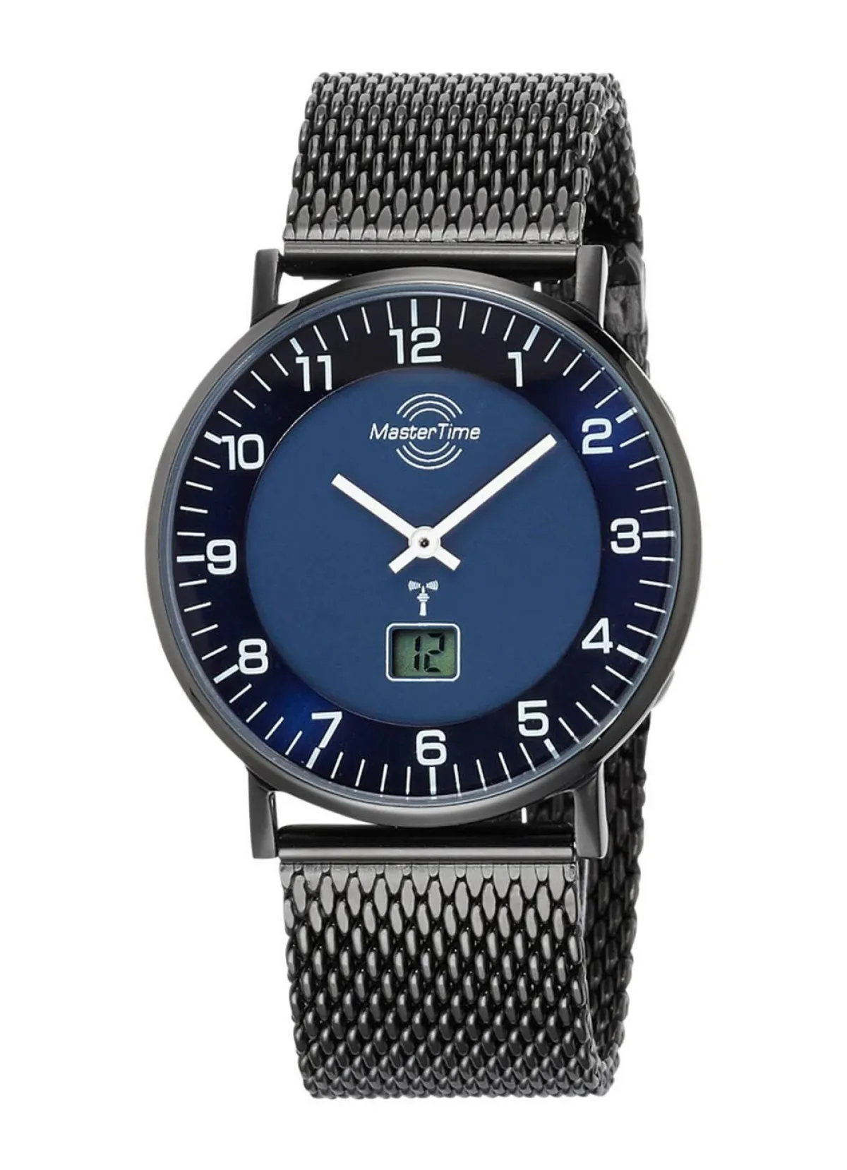 Clearance MASTER TIME Funk-Herrenuhr mit Edelstahlband