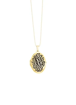 Hot BADER Medaillon mit Leopardenmuster