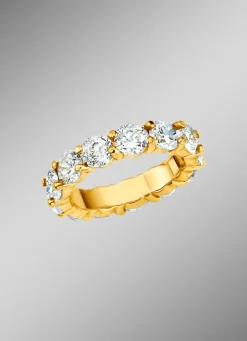 BADER Memoire-Ring mit Brillanten mit ca. 16 Brillanten