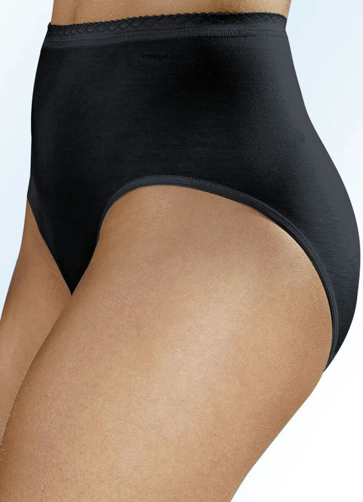 Online MEY Dreierpack Slips SCHWARZ