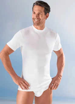 Best MEY NOBLESSE Zweierpack Shirts aus Feinripp, weiß WEISS
