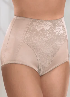 New BADER Miederhose mit Jaquarddessin 2X PUDER