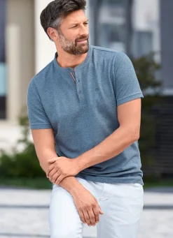 Hot MILANO ITALY „“-Shirt JEANSBLAU