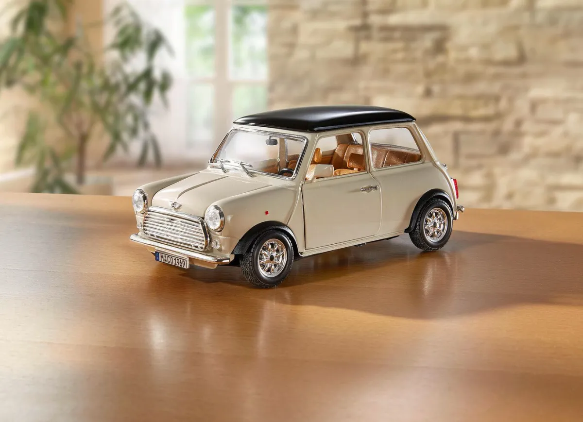 New BADER Mini Cooper (1969) BEIGE-SCHWARZ
