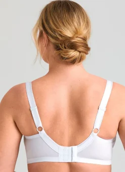 Clearance BADER Miss Mary BH mit elastischen Spitzeneinsätzen WEISS