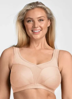 Hot BADER Miss Mary BH mit strukturierten Einsätzen BEIGE